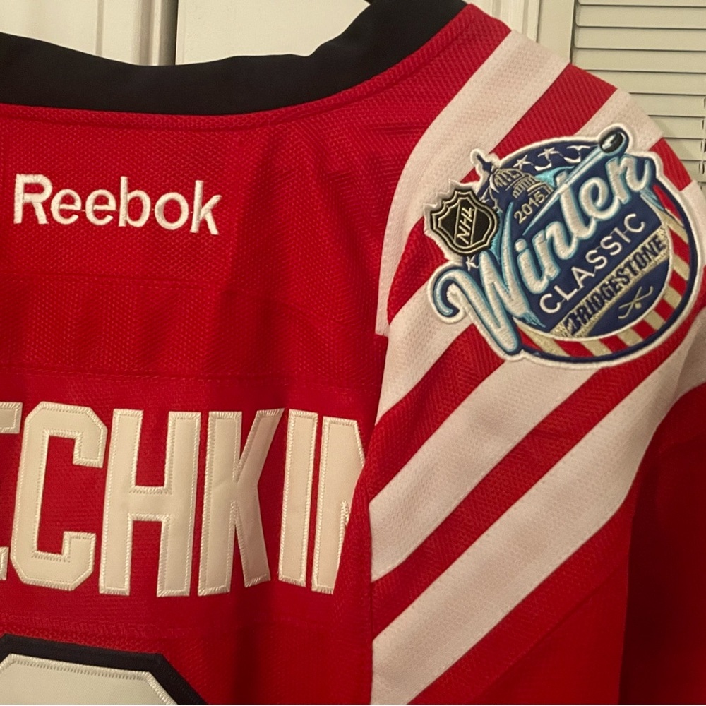 Alex Ovechkin Washington Capitals 2015 Winter Classic Jersey.